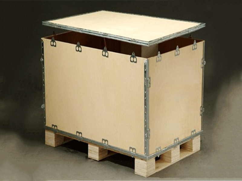 钢带木箱是一款可反复循环使用的新型包装